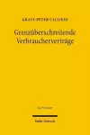 Grenzüberschreitende Verbraucherverträge cover