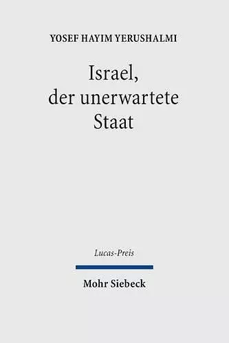 Israel, der unerwartete Staat cover