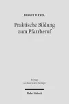 Praktische Bildung zum Pfarrberuf cover