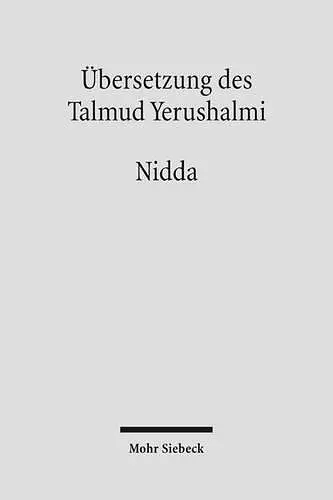 Übersetzung des Talmud Yerushalmi cover