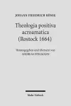 Theologia positiva acroamatica (Rostock 1664) cover