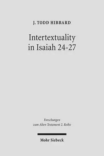 Intertextuality in Isaiah 24-27 cover