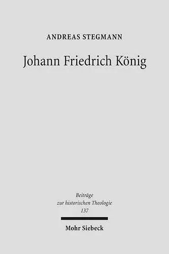 Johann Friedrich König cover