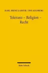 Toleranz - Religion - Recht cover