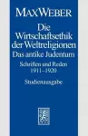 Max Weber-Studienausgabe cover