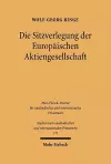 Die Sitzverlegung der Europäischen Aktiengesellschaft cover