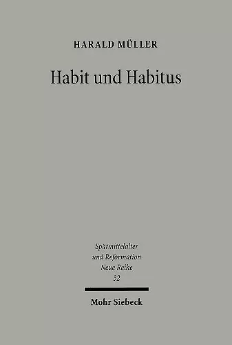 Habit und Habitus cover