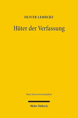 Hüter der Verfassung cover