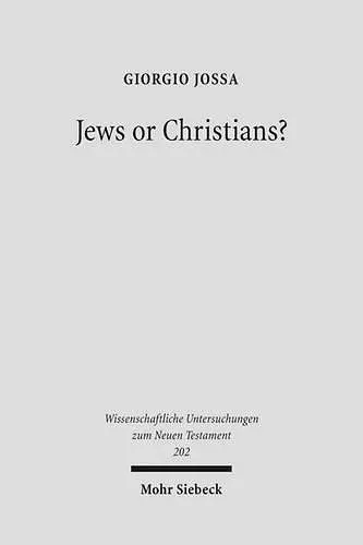 Jews or Christians? cover
