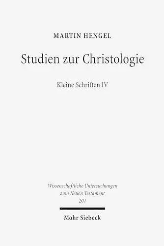 Studien zur Christologie cover