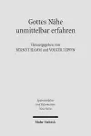 Gottes Nähe unmittelbar erfahren cover