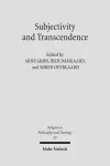 Subjectivity and Transcendence cover