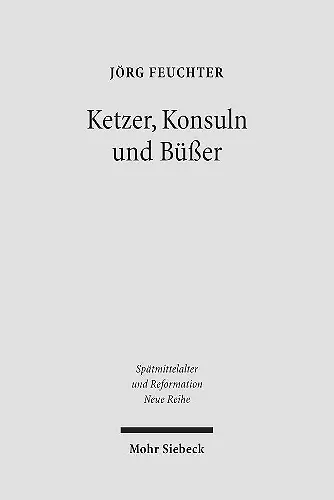 Ketzer, Konsuln und Büßer cover