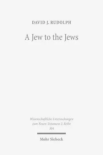 A Jew to the Jews cover