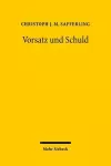 Vorsatz und Schuld cover