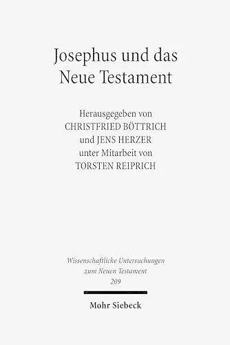 Josephus und das Neue Testament cover