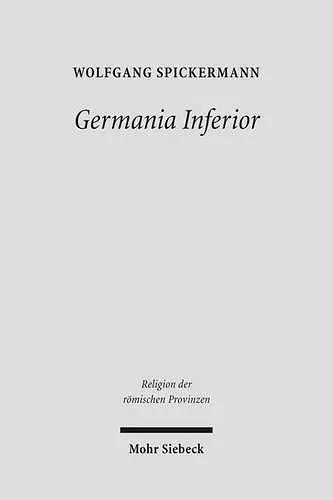 Germania Inferior cover