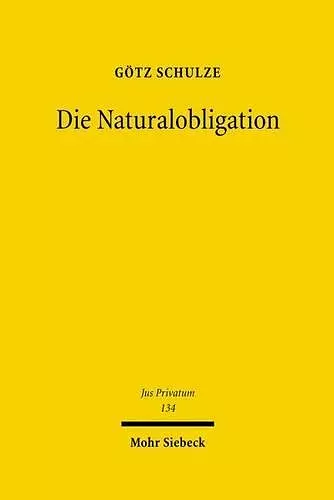 Die Naturalobligation cover