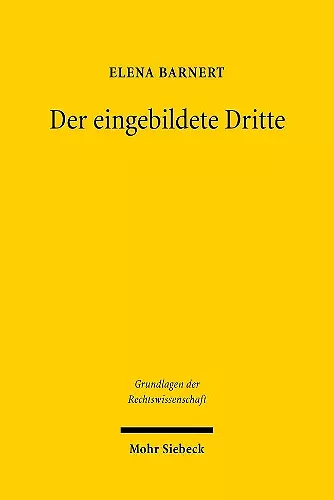 Der eingebildete Dritte cover