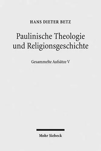 Paulinische Theologie und Religionsgeschichte cover