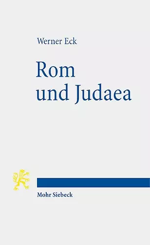 Rom und Judaea cover