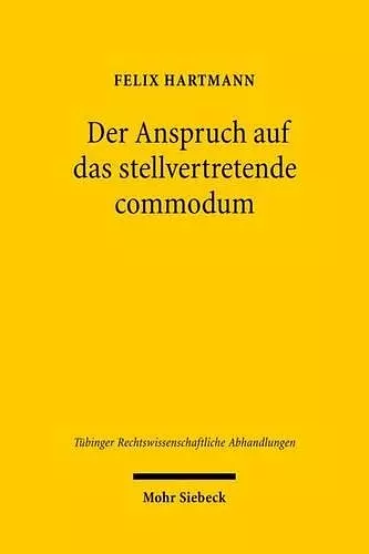 Der Anspruch auf das stellvertretende commodum cover