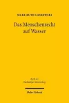 Das Menschenrecht auf Wasser cover