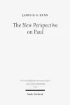 The New Perspective on Paul cover