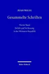 Gesammelte Schriften cover