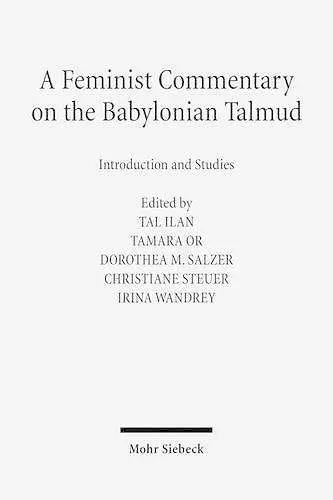 A Feminist Commentary on the Babylonian Talmud cover