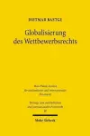 Globalisierung des Wettbewerbsrechts cover