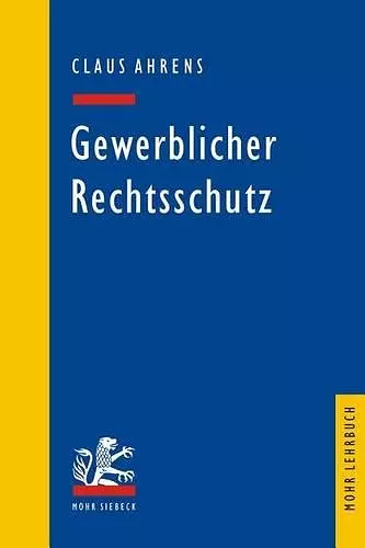 Gewerblicher Rechtsschutz cover