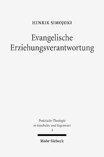 Evangelische Erziehungsverantwortung cover