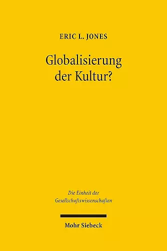 Globalisierung der Kultur? cover