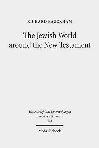 The Jewish World around the New Testament cover