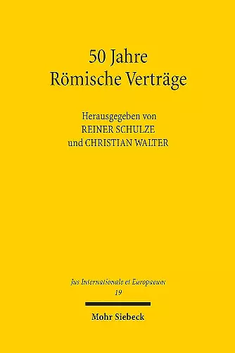 50 Jahre Römische Verträge cover