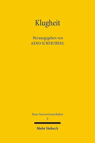 Klugheit cover