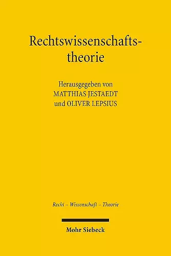 Rechtswissenschaftstheorie cover