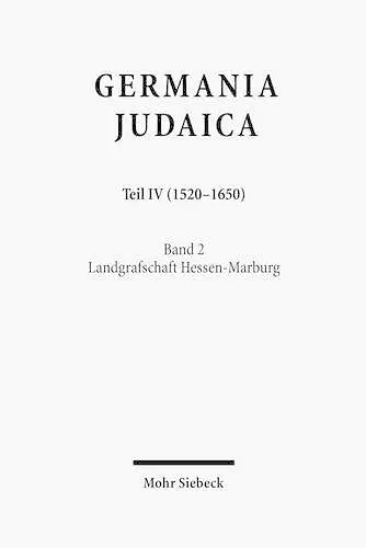 Germania Judaica cover