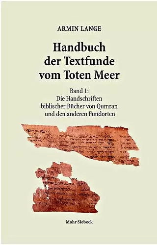 Handbuch der Textfunde vom Toten Meer cover