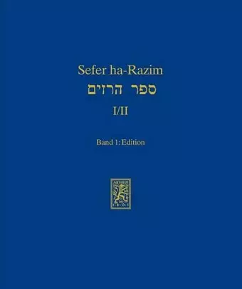 Sefer ha-Razim I und II - Das Buch der Geheimnisse I und II cover