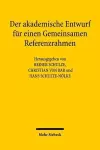 Der akademische Entwurf für einen Gemeinsamen Referenzrahmen cover