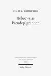 Hebrews as Pseudepigraphon cover