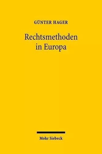 Rechtsmethoden in Europa cover