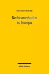 Rechtsmethoden in Europa cover