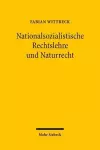 Nationalsozialistische Rechtslehre und Naturrecht cover