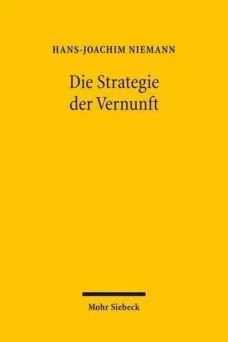 Die Strategie der Vernunft cover