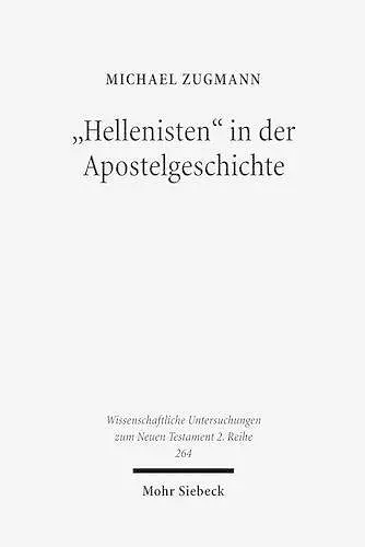 "Hellenisten" in der Apostelgeschichte cover