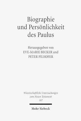 Biographie und Persönlichkeit des Paulus cover