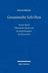 Gesammelte Schriften cover